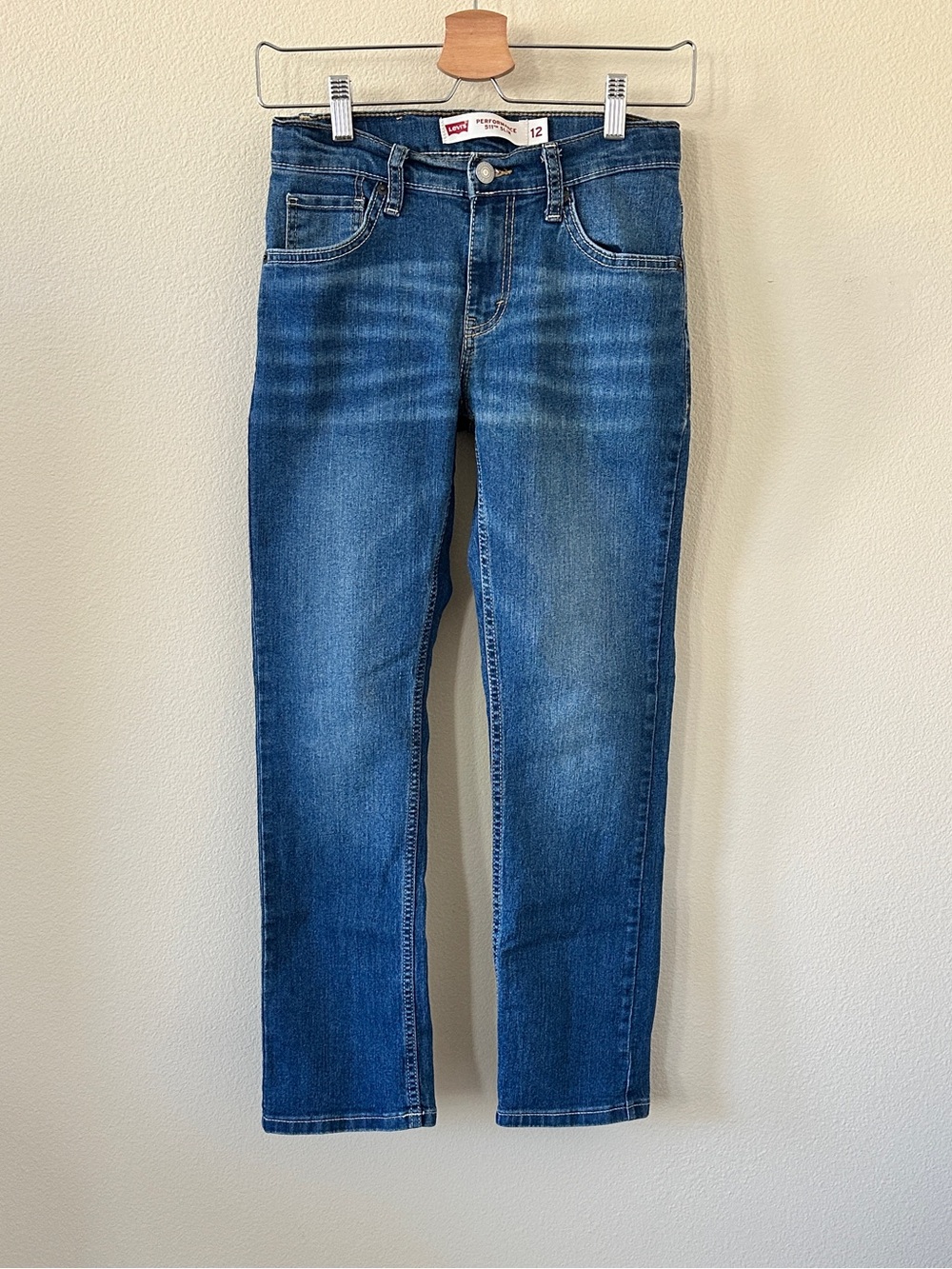Levi’s Blue Performance 511 Slim Boys Jeans Size 12